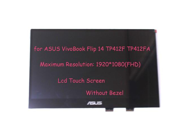 14inch FHD Lcd Touch Screen Assembly for Asus Vivobook Flip 14 TP412UA TP412U TP412