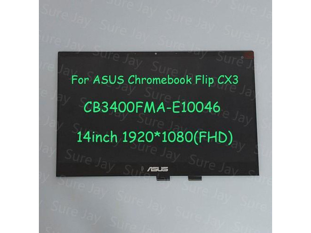 14inch FHD Lcd Touch Screen Assembly for ASUS Chromebook Flip CX3 CB3400FMA-E10046
