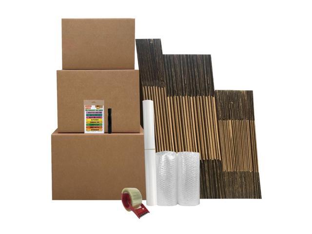 UBMOVE 5 Room Moving Kit 50 Big Moving Boxes & Moving Supplies