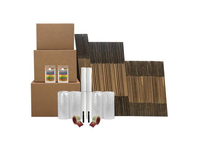 UBMOVE 7 Room Bigger Boxes Kit 78 Boxes + Packing Supplies
