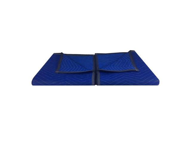 UBMOVE Pro Moving Blankets (2 Pack) 72'x80' Blue 35lbs/doz 2.92lb/Ea