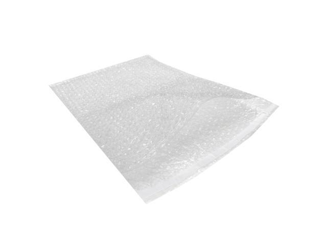 UOFFICE 100 Bubble Out Bags 15x17.5' Clear Wrap Pouches Self Adhesive