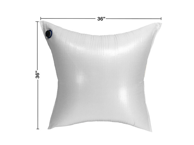 UOFFICE 5 Dunnage Bags 36 x 36 Freight Saver With Free-Flo Inflation/Deflation Gun