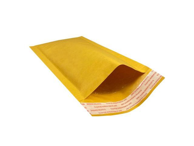 UOFFICE 100 Kraft Bubble Mailers 5x10' - #00 Self-Seal Padded Envelopes