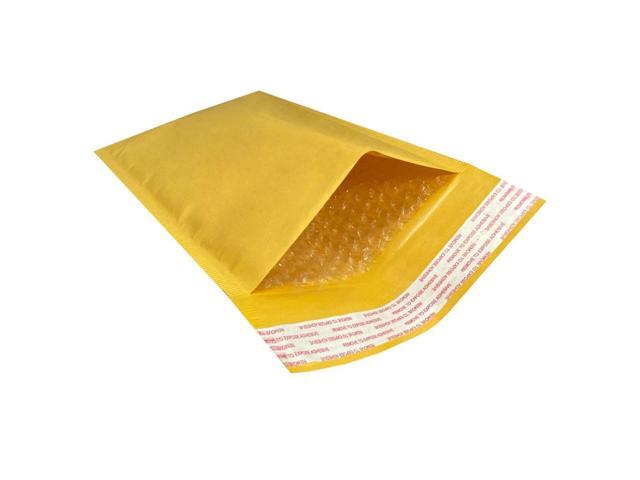 UOFFICE 100 Kraft Bubble Mailers 7.25x12' - #1 Self-Seal Padded Envelopes