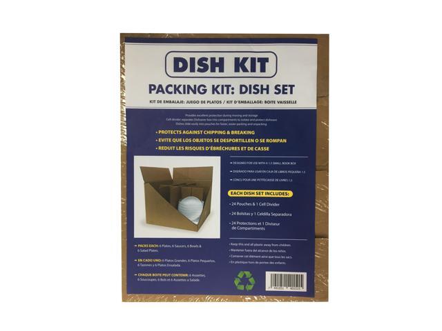UBMOVE Moving Supplies Foam Wrap Dish Cell Divider kit & Foam Pouches