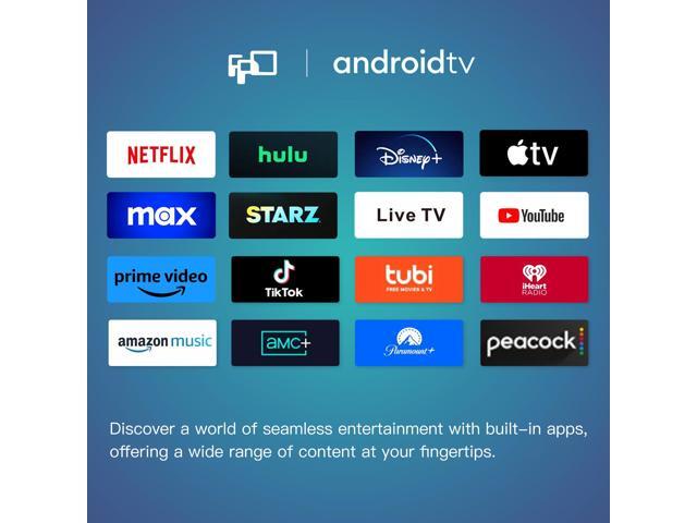 FPD 32 Inch Smart TV 720p HD Flat Screen Television (P-Series) with Google Play, Small LED Tvs for Living Room, Google Cast Built-in, Thin...