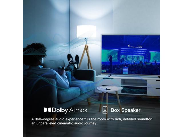 FPD 75 Inch Smart TV, 4K LED Google TV with Google Play Built-in Google Cast, HDR 10, Dolby Atmos & Vision MEMC, Voice Assistant Remote, UHD Flat...