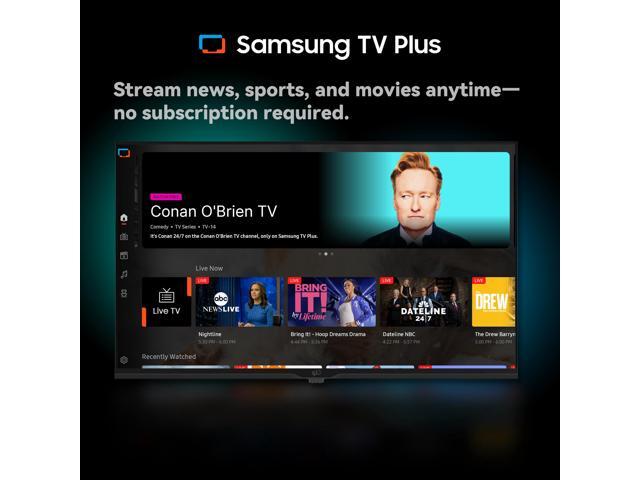 FPD Smart TV 43 Inch, 1080p FHD Television Powered by Tizen OS Compatible with Samsung TV Plus, Dolby Audio, HDR 10, SmartThings, Miracast, Gaming...