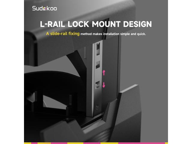 Sudokoo SK700V AM5-Designated CPU Air Cooler, Single Tower, 7 Heatpipes, Digital Display, TDP 220W, Full RAM Freedom, L-Rail Lock Mount, M-Winding...