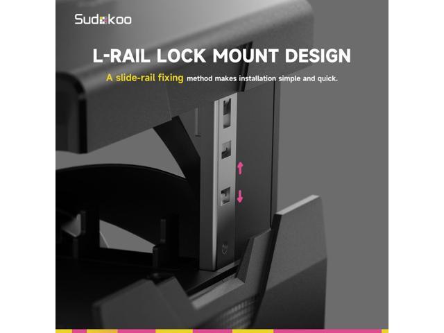 Sudokoo SK700 AM5 Air Cooler: 7 Heatpipes CPU Cooler for AM5 Exclusive - Black Single Tower PC Cooling with 120mm FDB PWM Quiet Fan & L-Rail Lock...