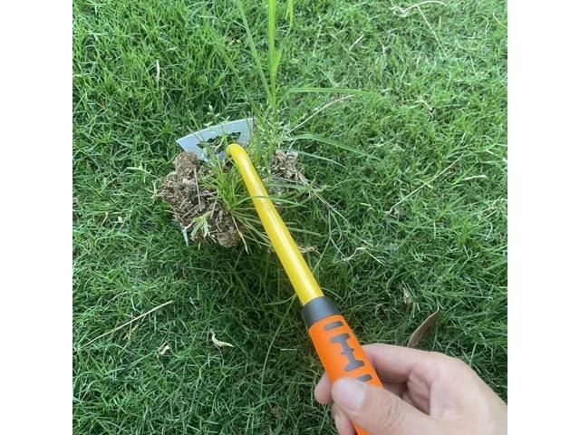 JFEYV Multi-function 11-Teeth Manganese Steel Weeder for Garden Soil and Grass Cultivation