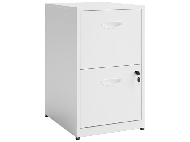 2 Drawer File Cabinet with Lock, Metal Filing Cabinet for Home Office Small Locking Cabinet for Under Desk Storage, Printer Stand, Fits Letter...