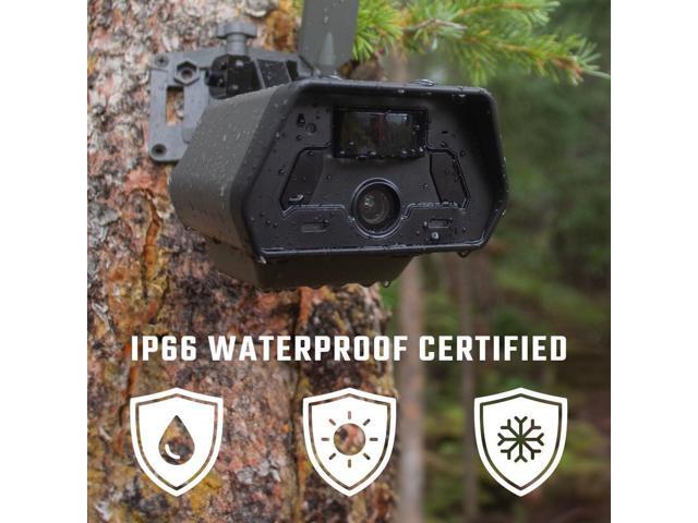 TACTACAM Defend Cellular Security Camera: LTE, No WiFi Needed, 4K Photo + 1080p Video, 100FT IR Flash, 8GB Internal + SD Battery/Solar Powered -...