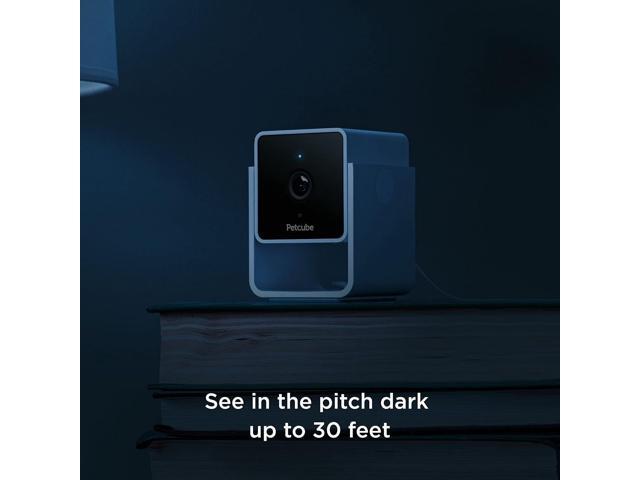 Petcube Cam Indoor Home Security Camera with 1080p HD Video, Two-Way Audio, Motion Detection, and Phone App, Night Vision Wi-Fi Camera for...