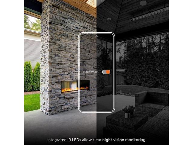 NEXXT Smart Wi-Fi Floodlight Camera - Outdoor Security, 2500 Lumens, 2K 150° View, Weather Resistant, Motion Detection, Night Vision, App Control ...