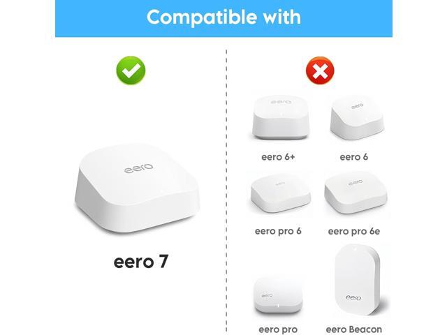 XLTTYWL eero 7 Wall Mount Kit, erro 7 Mount Bracket Optimize Space & Cable Management Accessories eero WiFi 7 Compatible with eeros 7 Extender...
