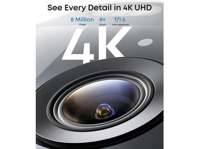 eufy SoloCam E42, 4K Security Camera Wireless Outdoor, Solar Powered, AI Motion Tracking, Strobe Light, Pan & Tilt, Facial Recognition, Up to 16...