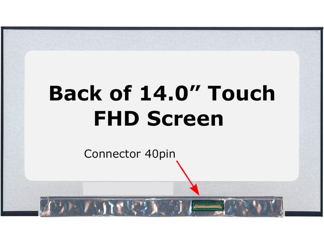 GBOLE Screen Replacement for DELL Latitude 5450 Non-Touch 14.0 FHD Full-HD 1920 x 1080 IPS Slim Matte LED LCD Display