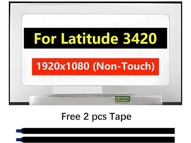 LCD Screen Replacement for Dell Latitude 3420 P144G, FHD 1920x1080 30Pin LED IPS (Non-Touch Screen) Display (Panel Only)