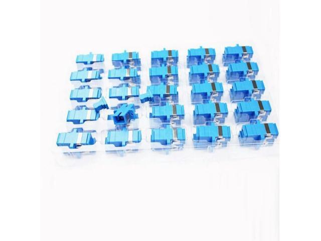 FOR 50PCS/bag SC UPC Simplex mode Fiber optic Adapter SC Optical fiber coupler SC Fiber SC UPC connector
