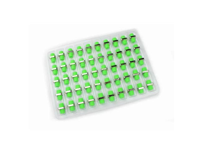 FOR 50PCS FC APC Type D Sample Fiber optic Adapter FC Optical fiber coupler FC square Fiber FC connector