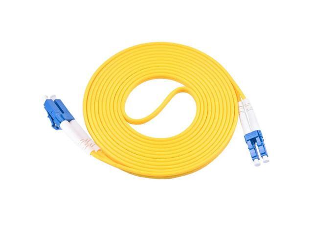 FOR 10PCS LC UPC eter/5meter/10Meter 9/125 Duplex Single-Mode Fiber Optic Patch Cord Cable
