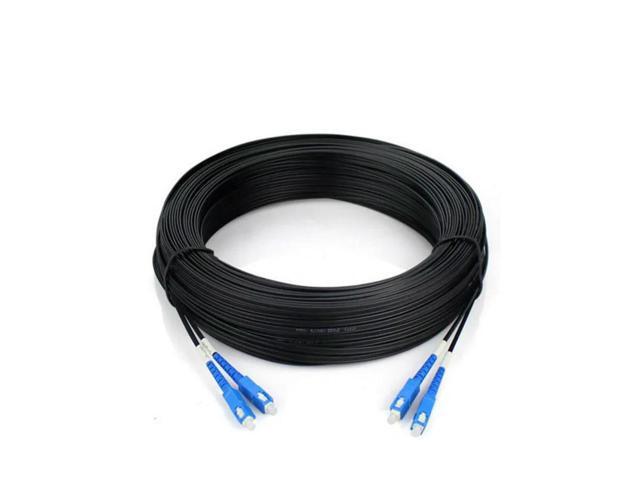 FOR 200M Outdoor SC UPC Duplex Drop Patch Cable SC Singlemode 2 G657A Fiber optic patch cord fiber optic jumper Cable