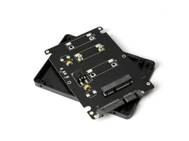 FOR MSATA SSD to 2.5 inch SATA3.0 sata 22pin Adapter Card with Case 7mm Thickness B