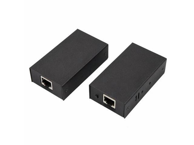 FOR 2Pcs 60m HDMI Extender Sender with RJ45 LAN CAT6 Signal Network Cable TX RX For CCTV Field HDTV DVD 1080P