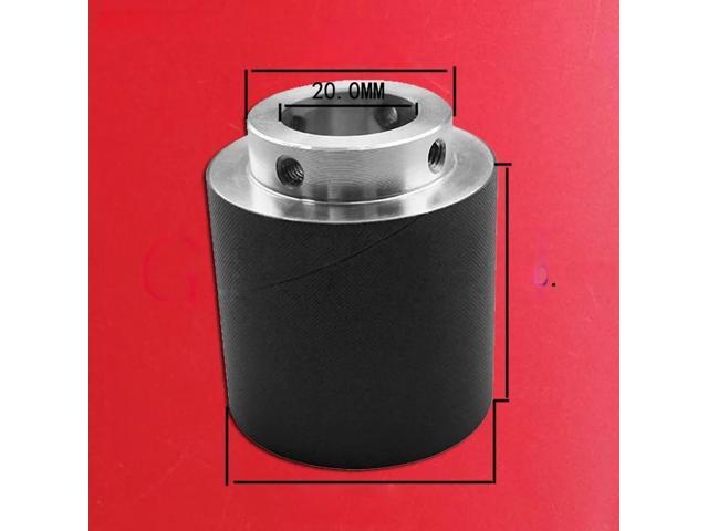 FOR printer plotter color paper pressure roller aluminum grid roller gear pulley metal roller 1pc 2pcs