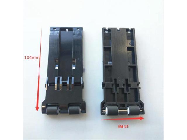 FOR printer X- pinch roller assembly plastic frame holder DX5 DX7 print head X paper pressure rubber assy 10pcs