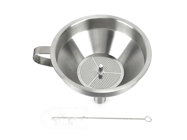 FOR 3D-Printer Resin Filter Funnel 304 Stainless-Steel Kitchen Funnel Filter Strainer for SLA/DLP/LCD UV Resin Filter Cup