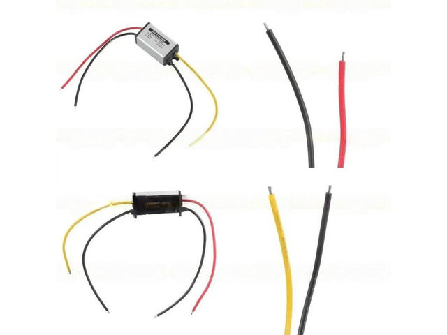 FOR DC24V to 12V Step-down Power Adapter Efficient Power Solution Convert 24V to 12V
