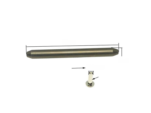 FOR 1PCS Hardened Rivet Flanging Punch White Steel Punch Semi-tubular Rivet Crimping Mold