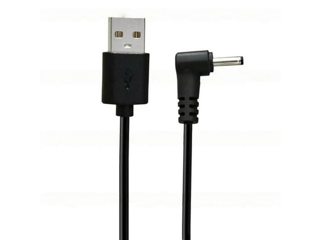 FOR 25cm USB to DC5V 3.5x1.35mm Adapter Elbow Head Cable Fast Charging Data line