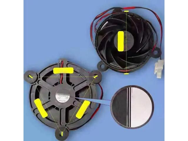 FOR 1Pcs GW10C12MS2BA-52 DC12V 0.11A For Refrigerator Built-in Cooling Fan