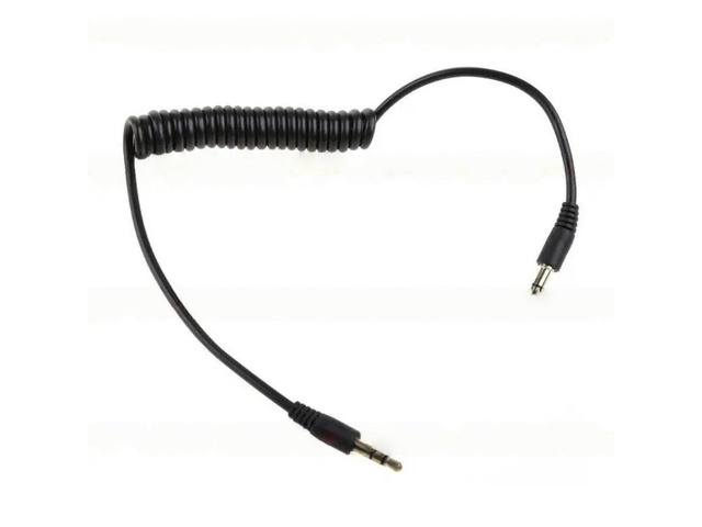 FOR 1pc Coiled Cable 3.5mm Aux M/ M Cable For Mobile Car Line MP4 Player 3.5 mm AUX Cord