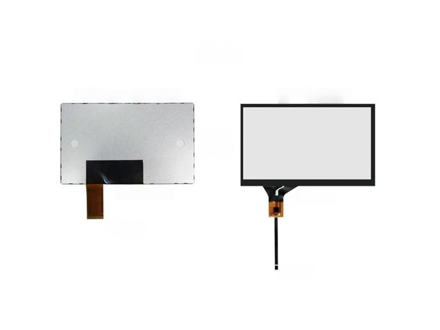 FOR Capacitive Touch Screen 165*100mm 5.5mm GT911 6pin 7 inch LCD Display Panel For Car Navigation Universal 40pin 1024*600