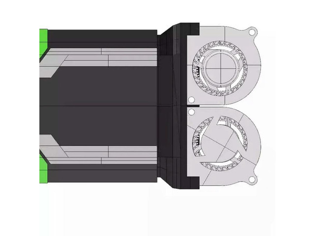 FOR Graphics Card Dual Turbine Heat Sink fan Blower fan for P40 M40 P100 V100 Cooling fan