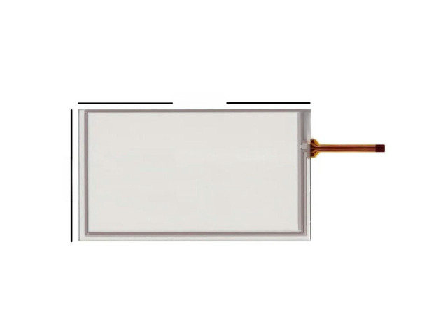 FOR 6.2 Inch 4-wire 155*88 10PCS Touchpad For HSD062IDW1 A01 TM062RDH03 PW062XS1 AT065TN14 Touch Screen Digitizer Glass 155X88mm