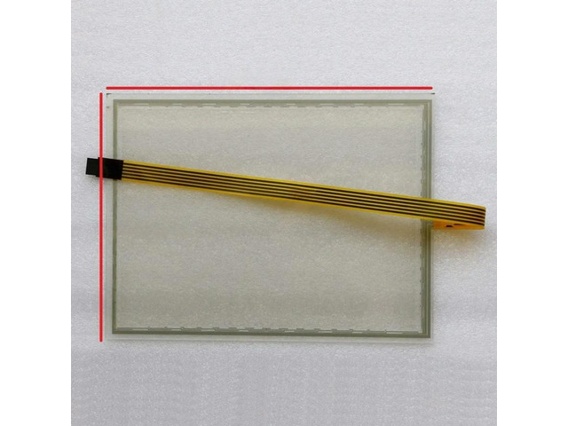 FOR P/N:F5-10422AFA-BF Resistive Touch Screen Panel Glass 248*185mm