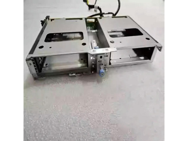 FOR R740XD Rear Drive Bay 2x LFF 3.5inch HDD SSD Backplane & Cage 0YWTC2 0W6W09