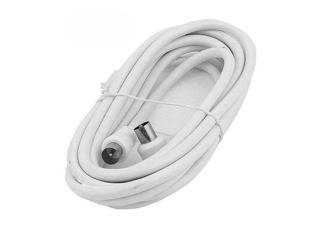 Right Angle TV Aerial Coax Cable