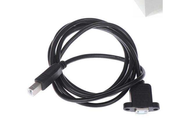 USB Type-B Extension Panel Mount