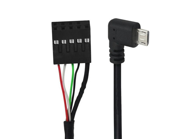 Motherboard 9Pin to Micro USB Cable