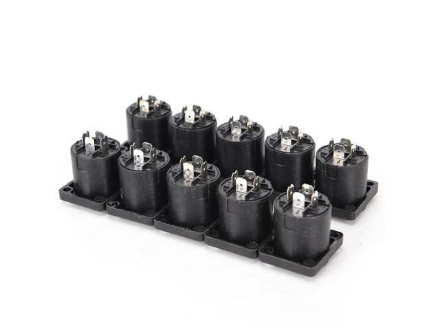 Speakon 4 Pin Female Jack 10pcs