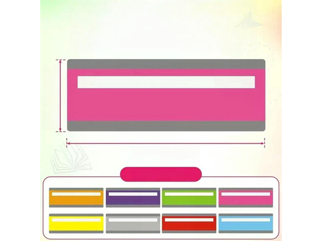 Reading Tracking Rulers 8Pcs
