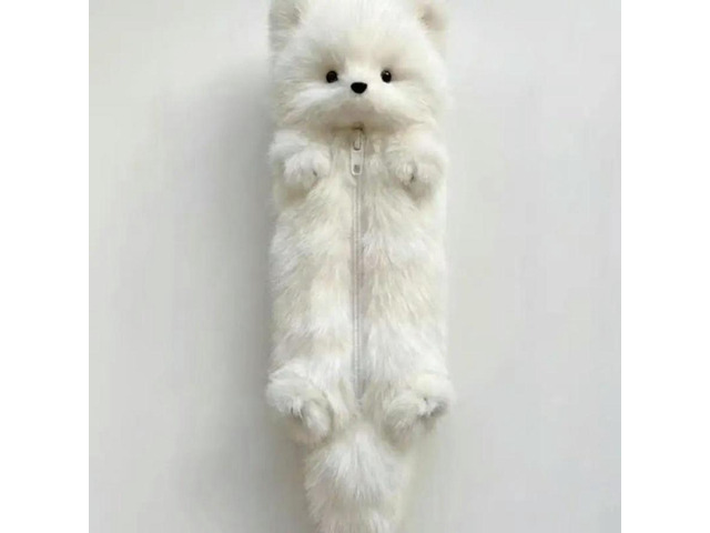 Cartoon Plush Pencil Pouch