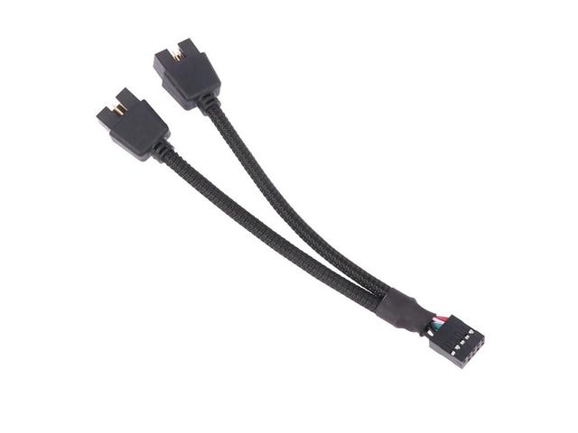 USB 9pin Extension Header Splitter